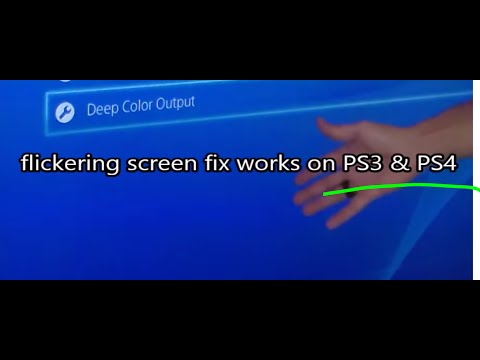 Easy Way to FIX PS4 flashing video screen