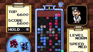 Dr. Mario Mania - Marathon Buckets Colors Virus Endless Mode Gameplay