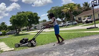 How to cut grass 