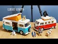 LEGO 10279. VW T2 Camper van. Time-lapse сборка.