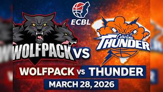 FULL GAME | Winston-Salem Wolfpack vs Carolina Thunder | ECBL | March 28, 2026