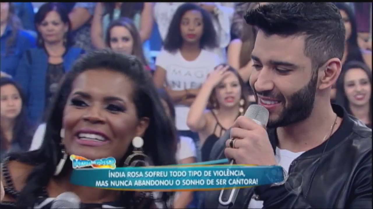 Índia Rosa canta com Gusttavo Lima e é convidada a gravar música com o cantor