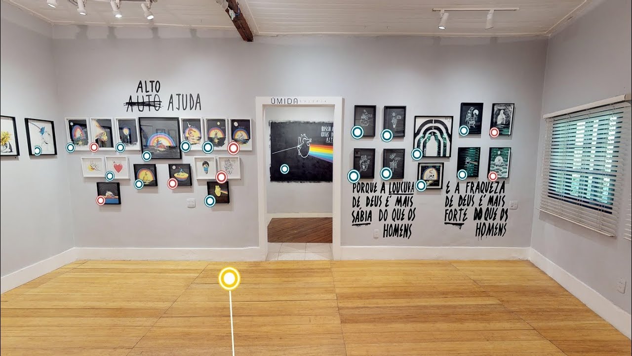 Coisas do Alto - A arte de Felipe Guga na Úmida Galeria