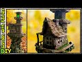 Домик Феи с Маяком. Fairy House Lamp Recycling TRASH