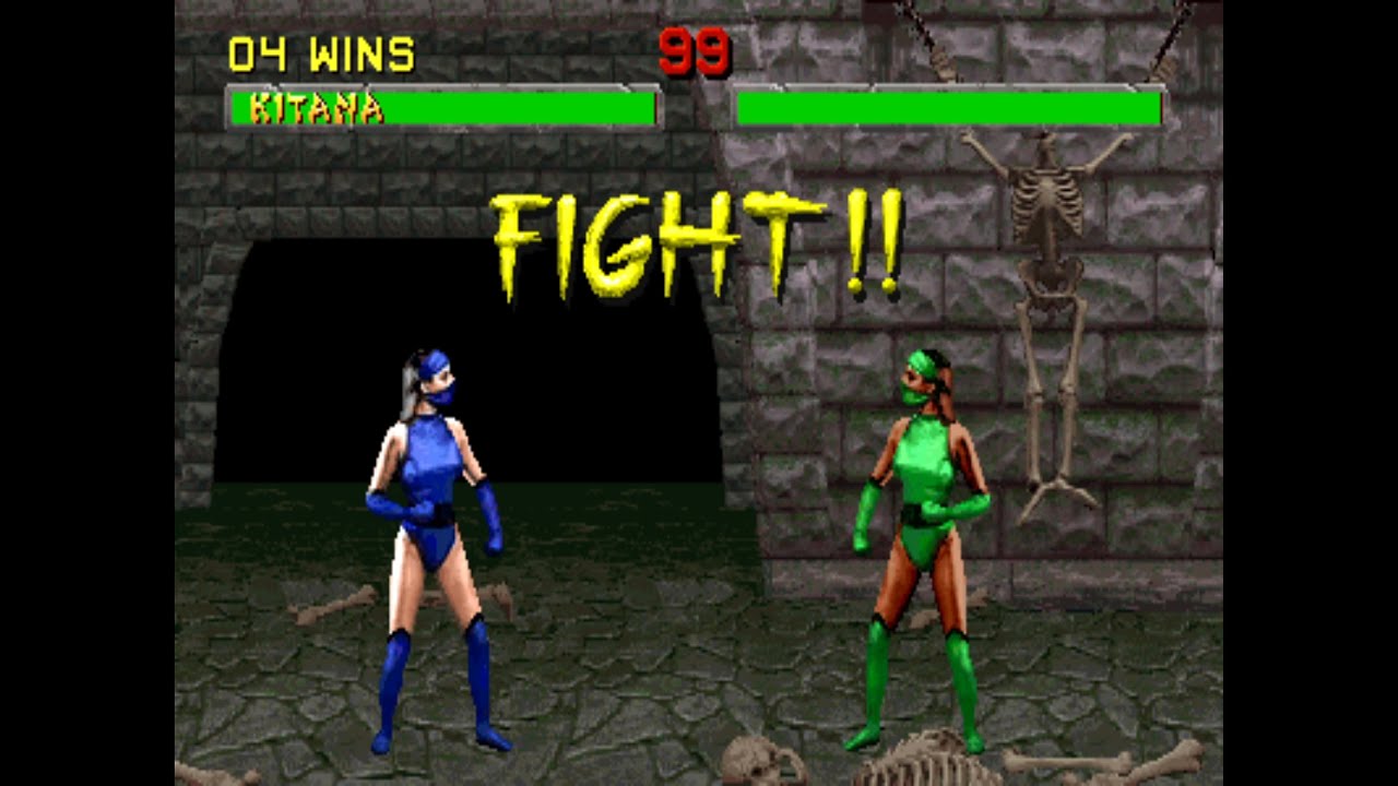 Mortal Kombat 2 — Китана (без повреждений) (очень сложно)