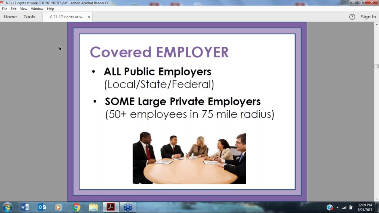 What are my rights at work before, during, and after cancer treatment?