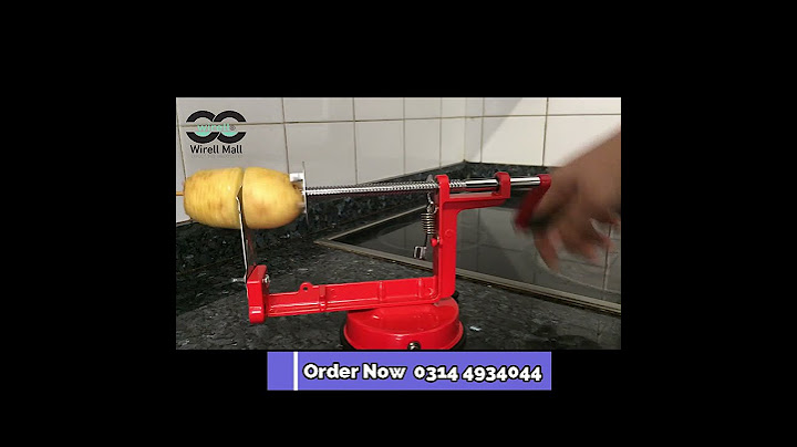 Spiral Potato Slicer | Imported Product | Wirell Mall