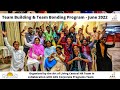 Team bonding  team building 2022 i art of living housing team i bangalore ashram i