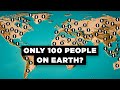 What If Only 100 People Existed on Earth?