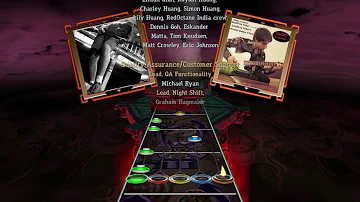 Through the Fire and Flames (Expert) - Carrer Mode Credits - Guitar Hero III: Legends of Rock