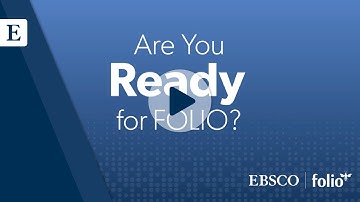 Are you Ready for Folio?