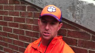 Swinney breaks down OL, TE situation
