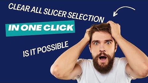 Clear All slicer selection In one Click Yes Is it Possible In power BI @Himanshu_singh920 #powerbi