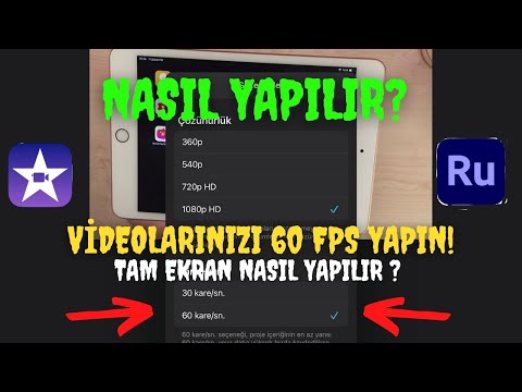 Video: İMovie Videolarını HD Kalitesinde Dışa Aktarma (Görüntülerle)