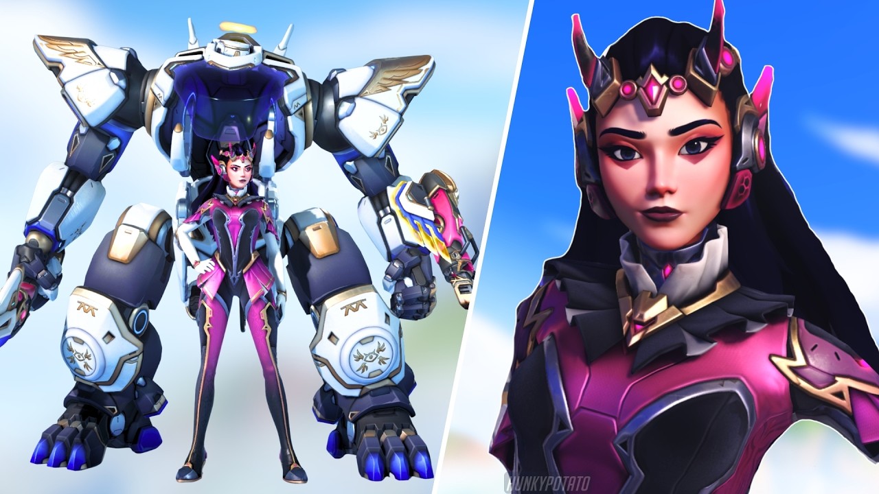 D.MON Divine Demon Skin (4k No Commentary) Overwatch