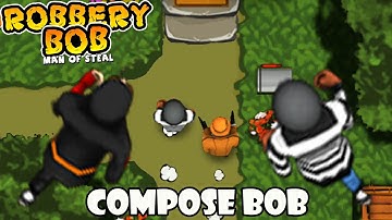 Robbery bob 1 - Compose Suit - Jail Suit and Ninja Suit - Part 1