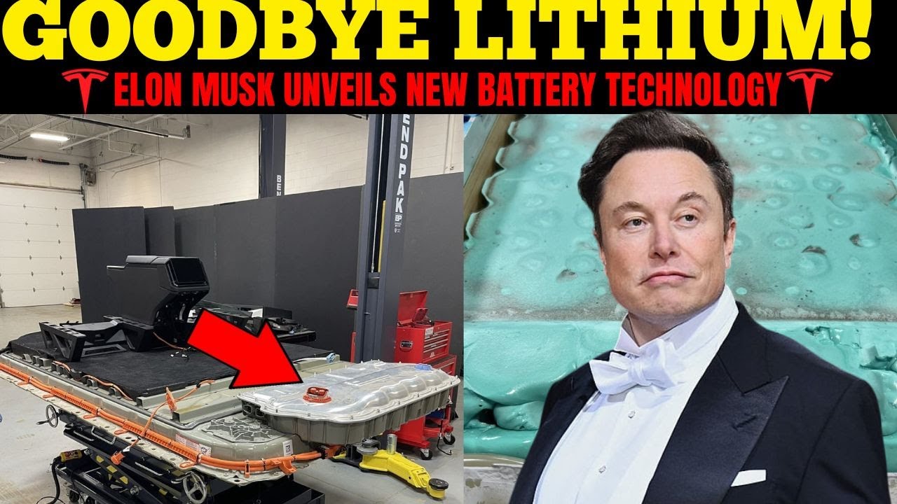 GOODBYE LITHIUM! New Battery Technology For The New Model Y Juniper ...