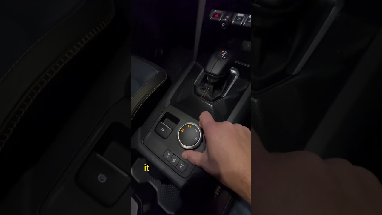 Это внедорожные режимы на VW Amarok.