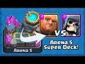 NO Gem's RUSH - Clash Royale - Jaki Deck wybrać? Arena 5 Spell Valley #10