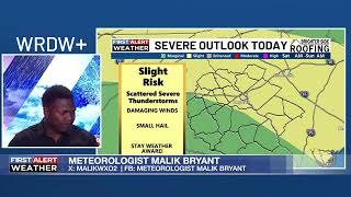 Meteorologist Malik Bryant is tracking Severe Storms in the CSRA