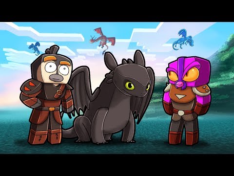 Minecraft Dragons - HOW TO TRAIN YOUR DRAGON!