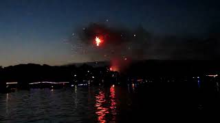 4th of July  2023  Wet Spot  FIREWORKS  Lake of the Ozarks
