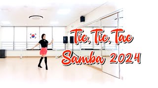 Tic,Tic,Tac Samba 2024 Line Dance (High Beginner)