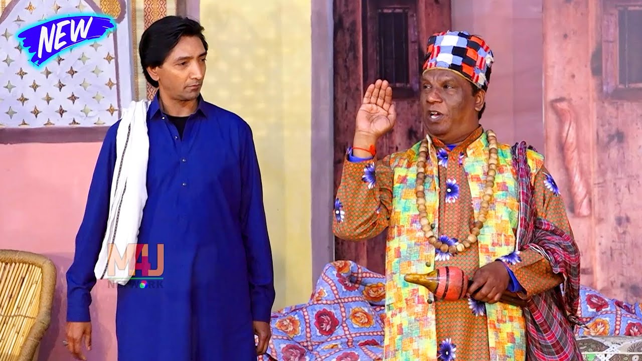 Amanat Chan and Saleem Albela | Tariq Teddy | New Stage Drama | Ishara Akh Da 