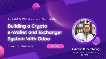 Part 6: Withdraw Main Wallet. Building Cryptocurrency e-Wallet and Exchanger System with Odoo