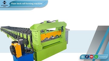 Automatic Foor deck roll forming machine