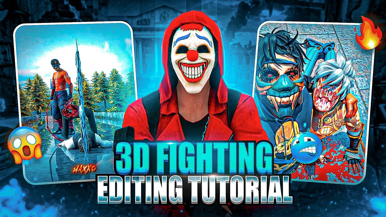 Free Fire 3D Fighting Editing Tutorial 🔥 | Free fire 3d Animation Shorts Editing Tutorial 🤯