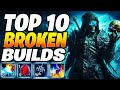 TOP 10 BROKEN BUILDS RIGHT NOW! Path of Exile Builds (POE 3.27 BUILDS)