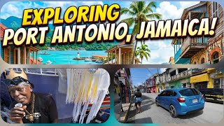 Port Antonio Jamaica FULL Walking Tour | Exploring.Historic Portland Street Tour 🇯🇲