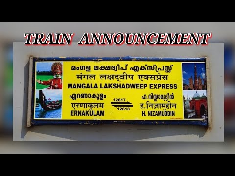 Mangala Lakshadweep Express Train Announcement at Kalyan Junction Railway Station