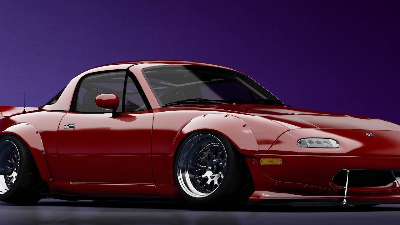 Assetto corsa Mazda Miata Stance - YouTube