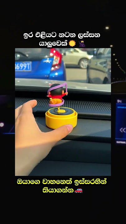 ඔයාගෙ dashboard එකත් ලස්සන කරගන්න 🚙