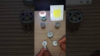 ऑटो स्विच एप्पल लाइट और झटका लाइट को चालू किया DC motor new project