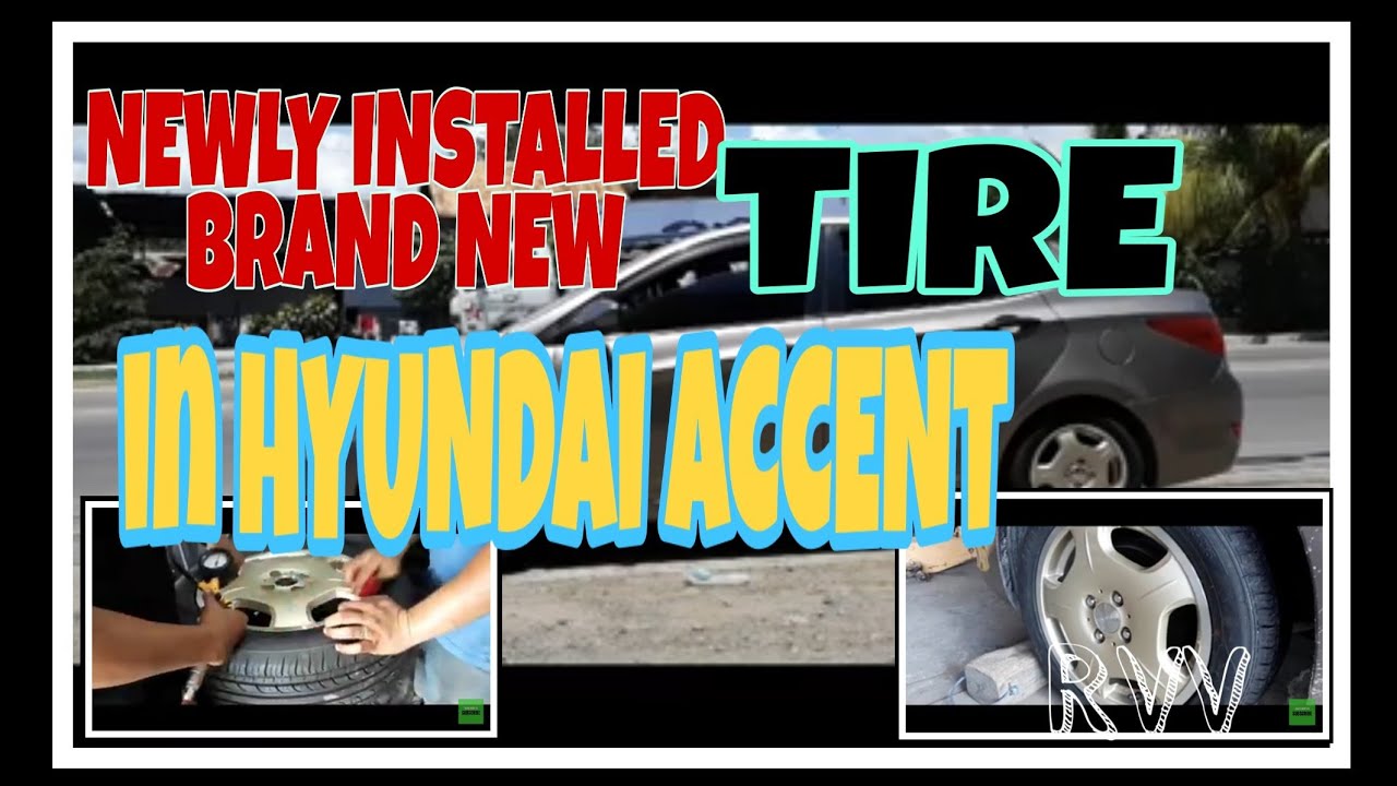 How to install Magwheel & Tire in Hyundai Accent | Autojacks