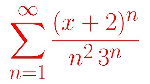 Power Series: Radius and Interval of Convergence