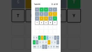 Celebrity Taylordle answer 16th March 2022 solved in 30 seconds #shorts #taylordle Wealth