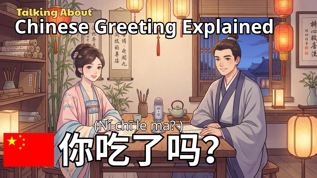 HSK 1-3 | 你吃了吗？ | What This Chinese Greeting Really Means