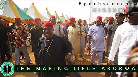 Arrival of HRM Eze (Sir) Ikenna C Okoli (KSC) (MSI) (Okoli V.) Agbakwuruibe III. Obi Akokwa XI.
