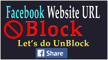 How to UnBlock website URL from Facebook 2020 | Share Blocked URL & Domain Unblock