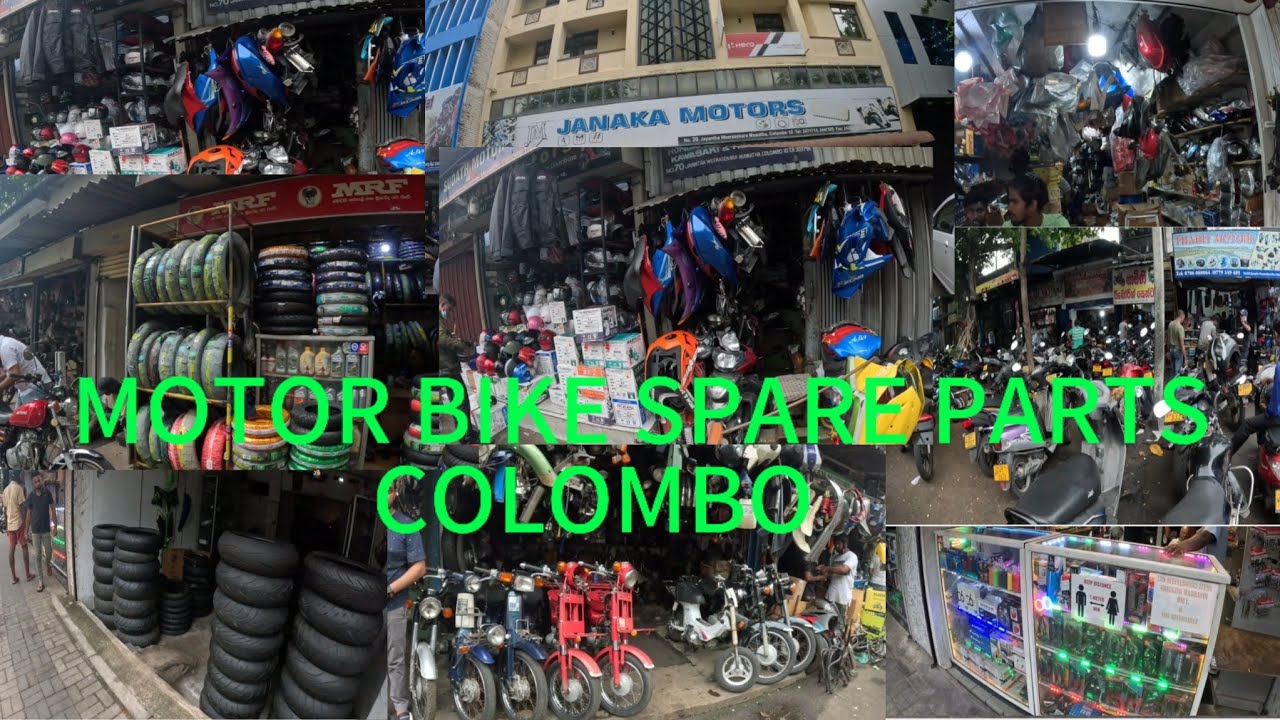 MOTOR BIKE SPARE PARTS, COLOMBO. Ameen The Traveller. (සිංහල) YouTube
