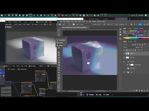 Boxy Blender Painting in Photoshop