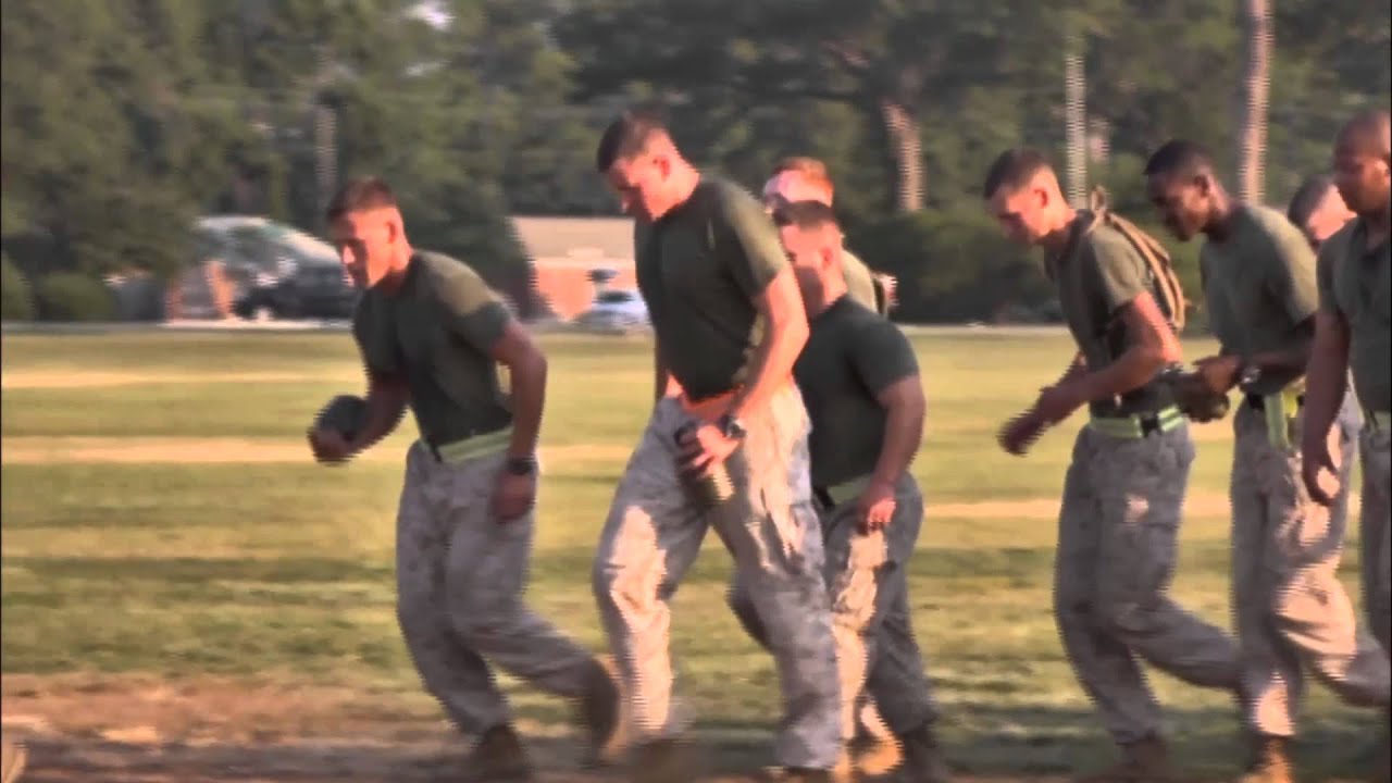 Camp Lejeune BRoll Physical Training YouTube