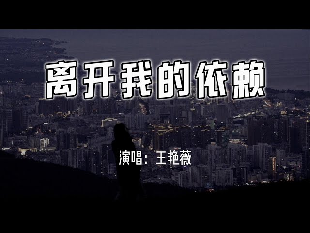 王艳薇 - 离开我的依赖『我来不及道声不安，有点混乱有点缓慢。』【4k无损|动态歌词 Lyrics】
