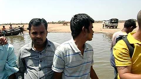 River crossing part 2. The Wrong Way Up