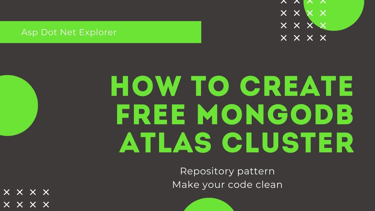 How to create Free MongoDB Atlas Cluster | MongoDB Cloud