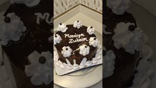 Black forest cake design #cake